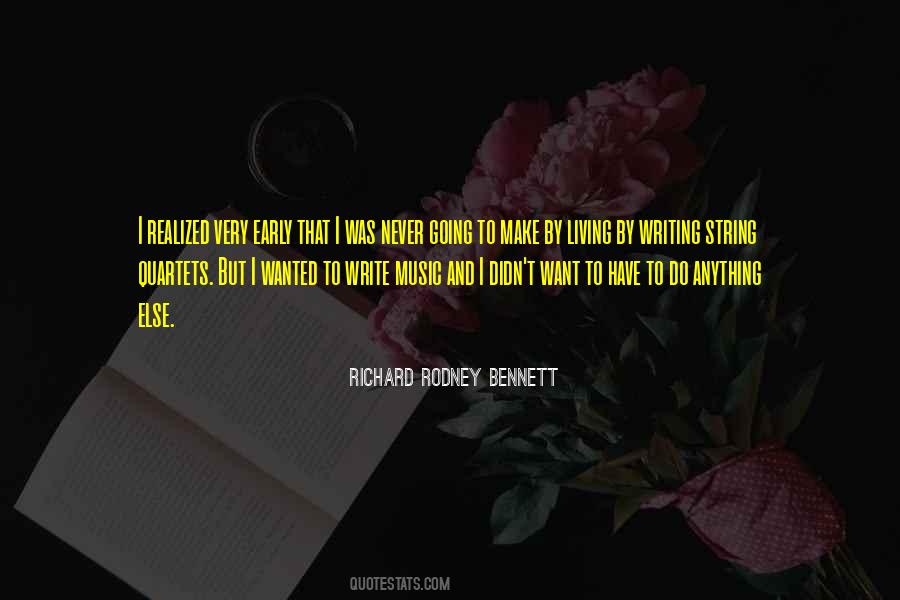 Richard Rodney Bennett Quotes #1637950