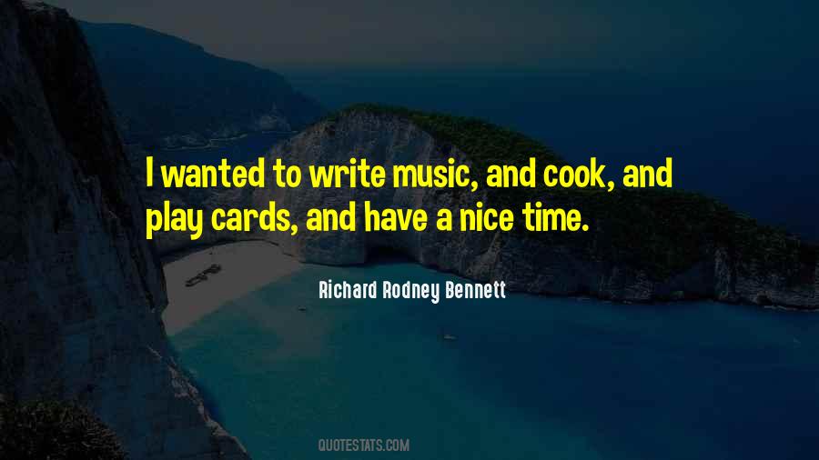 Richard Rodney Bennett Quotes #1757490