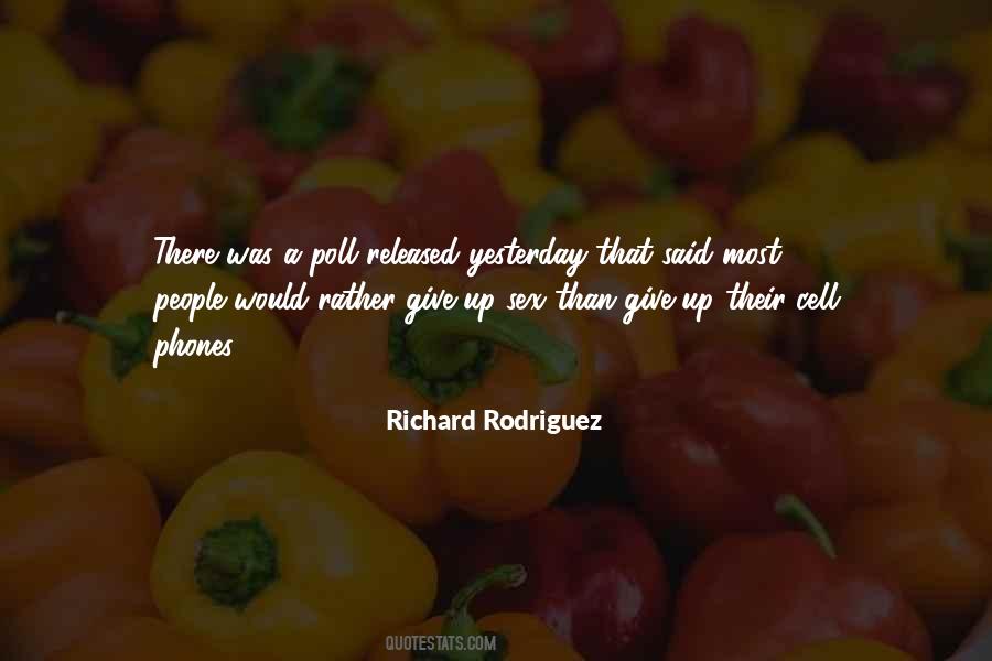 Richard Rodriguez Quotes #1495154