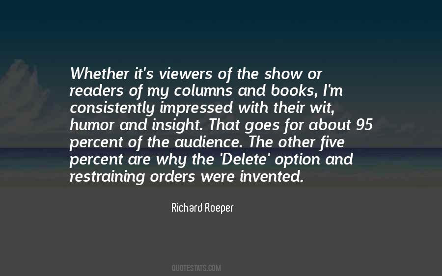 Richard Roeper Quotes #1744695