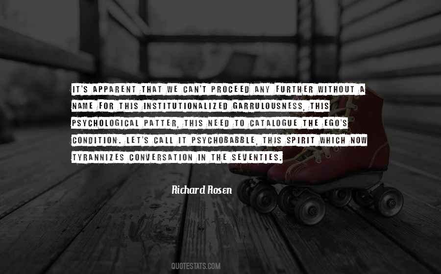 Richard Rosen Quotes #534834