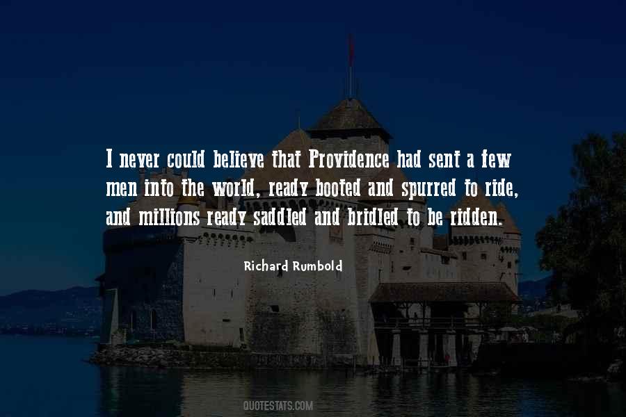 Richard Rumbold Quotes #1541290