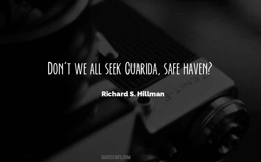 Richard S. Hillman Quotes #1212070