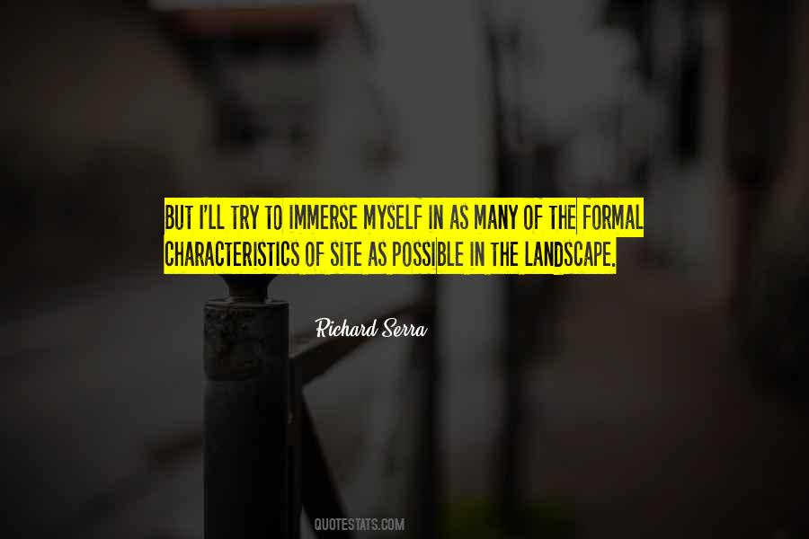 Richard Serra Quotes #1049113