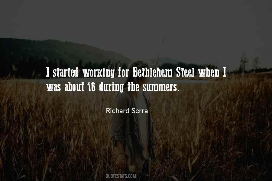 Richard Serra Quotes #1846960
