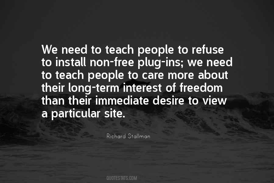 Richard Stallman Quotes #668255