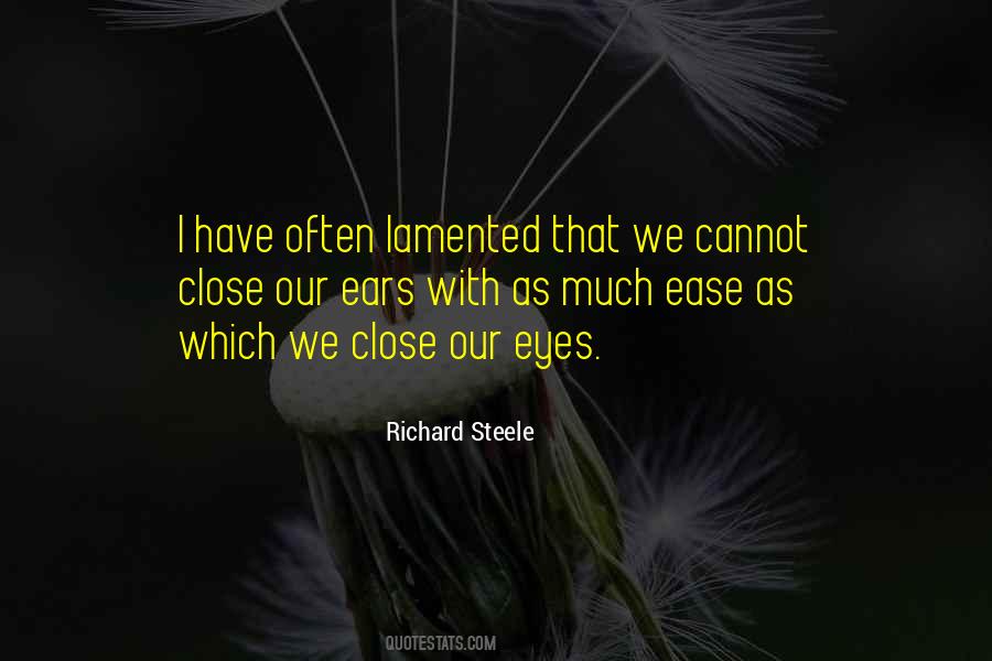 Richard Steele Quotes #543339
