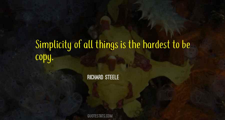 Richard Steele Quotes #845001