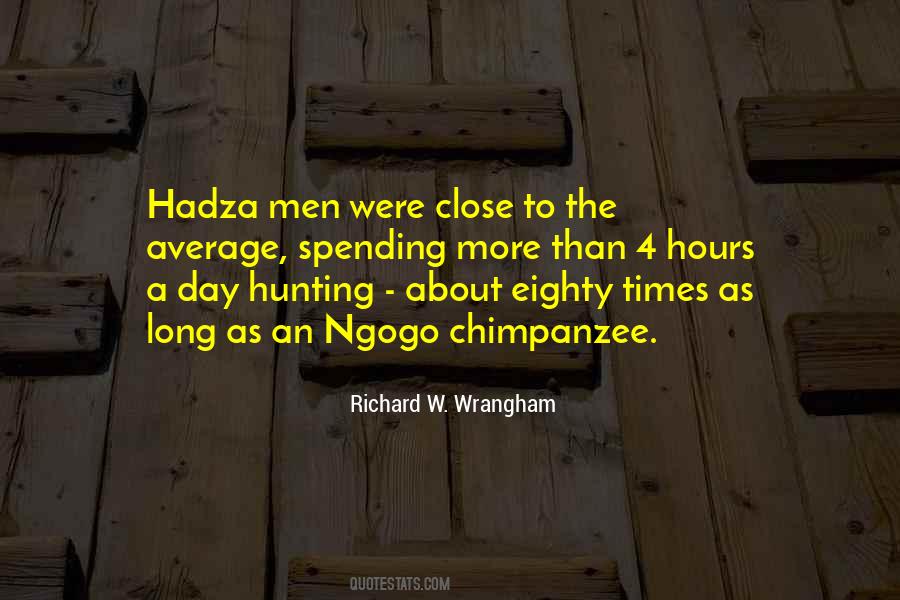 Richard W. Wrangham Quotes #508652