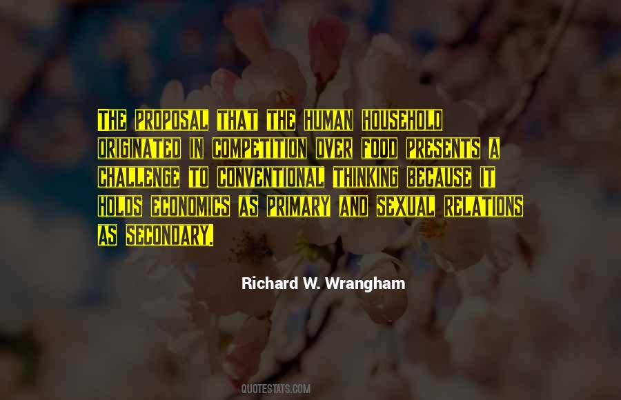 Richard W. Wrangham Quotes #783808