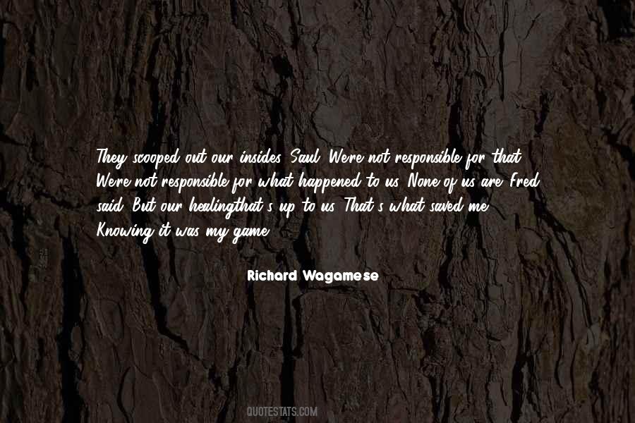 Richard Wagamese Quotes #85001