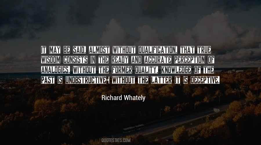 Richard Whately Quotes #350341