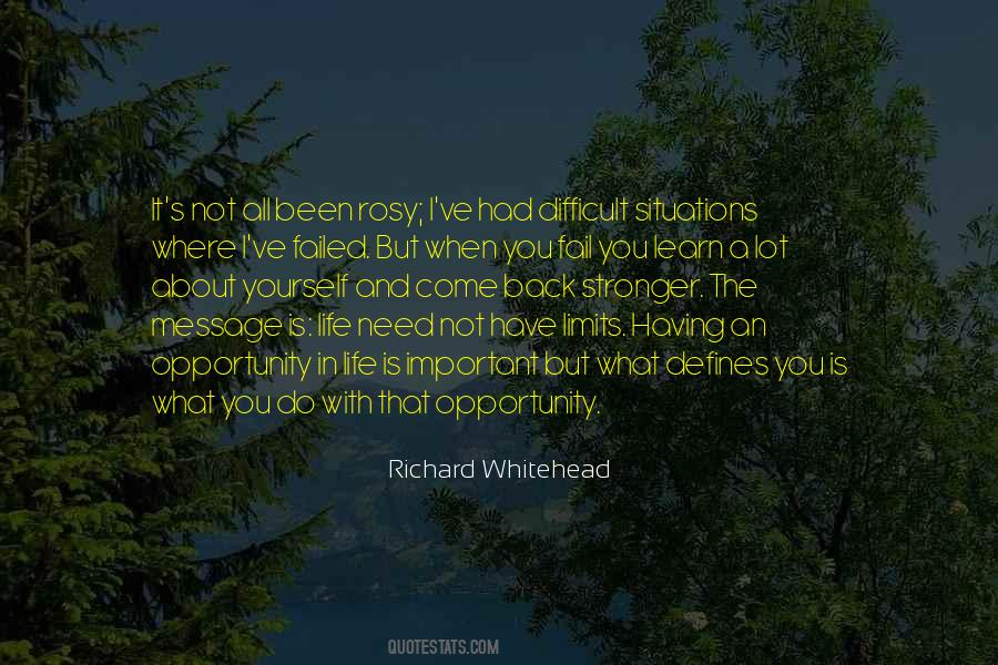 Richard Whitehead Quotes #906028
