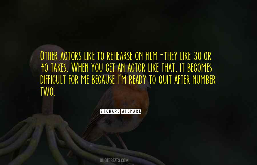 Richard Widmark Quotes #1014785