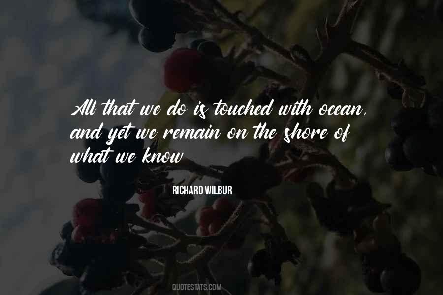 Richard Wilbur Quotes #1429533