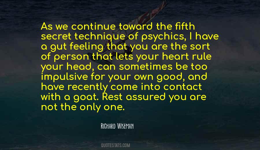 Richard Wiseman Quotes #253040