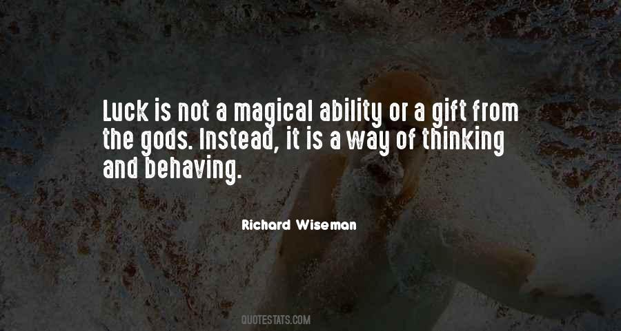 Richard Wiseman Quotes #476775