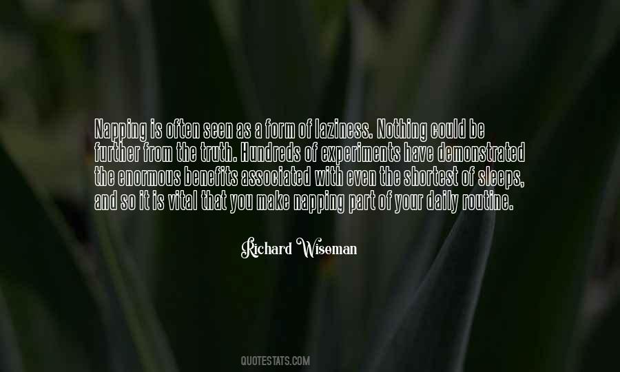 Richard Wiseman Quotes #599777