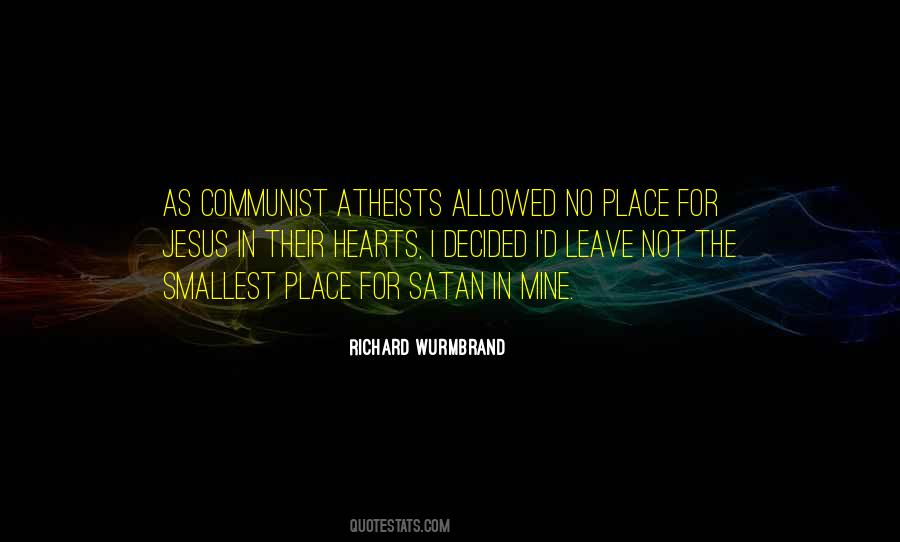 Richard Wurmbrand Quotes #1305280