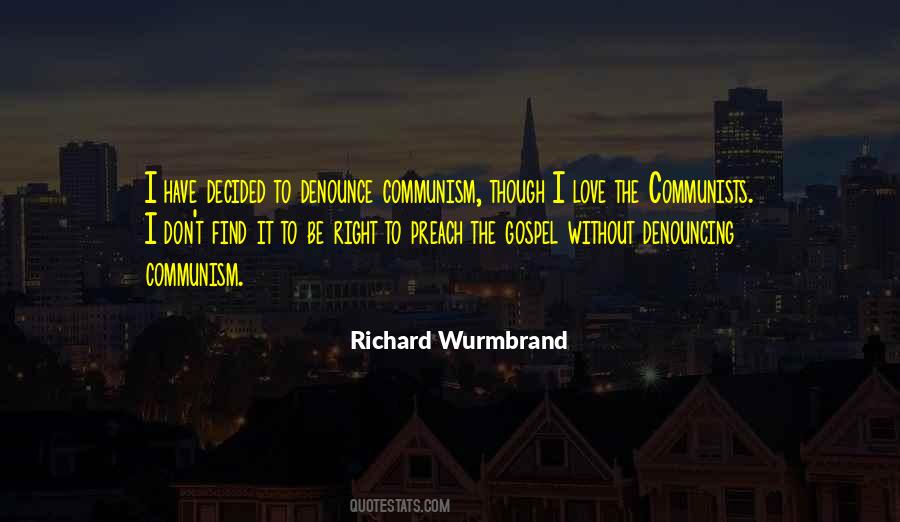 Richard Wurmbrand Quotes #664004