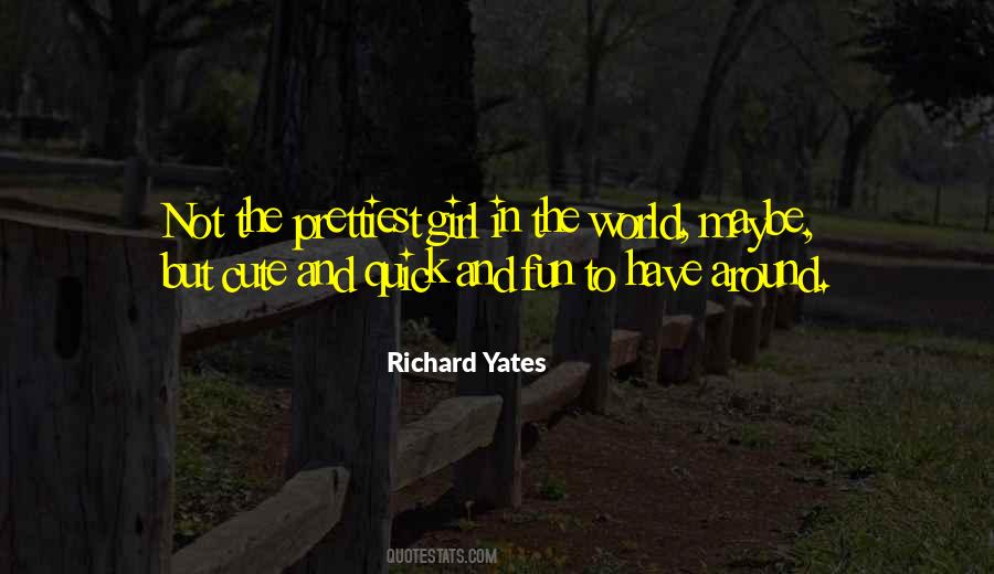 Richard Yates Quotes #216138