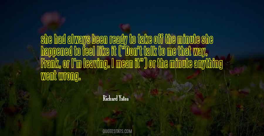 Richard Yates Quotes #291250