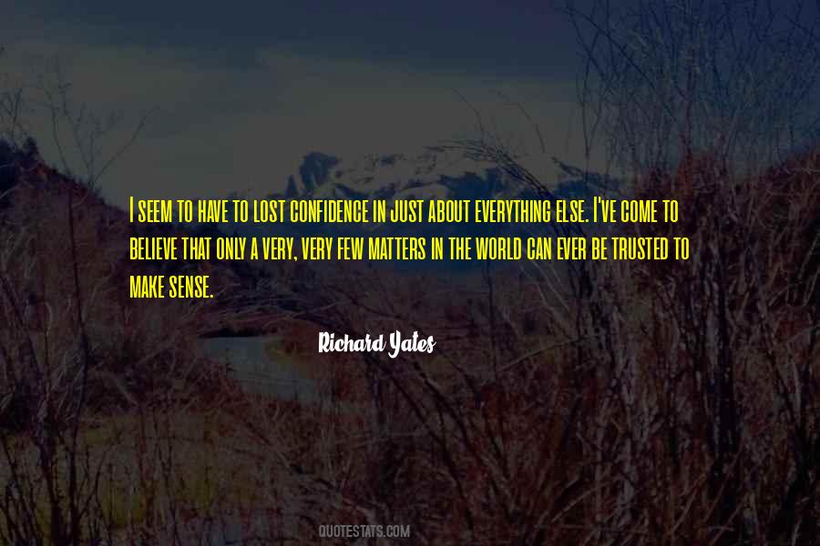 Richard Yates Quotes #871160