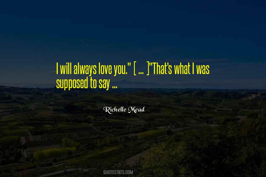 Richelle Mead Quotes #1273730