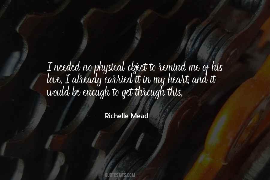 Richelle Mead Quotes #1744621