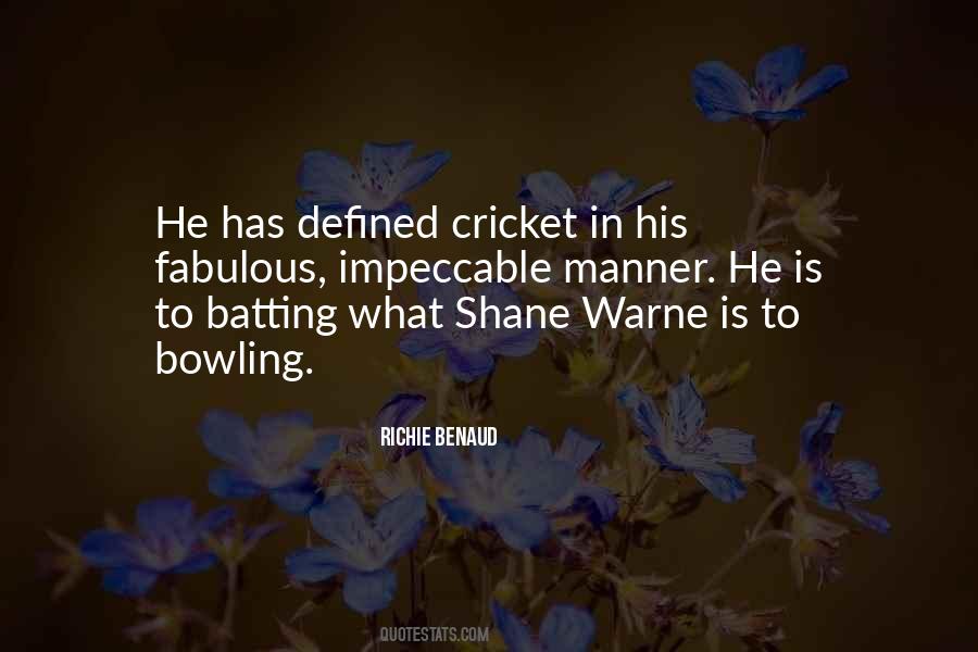 Richie Benaud Quotes #717744