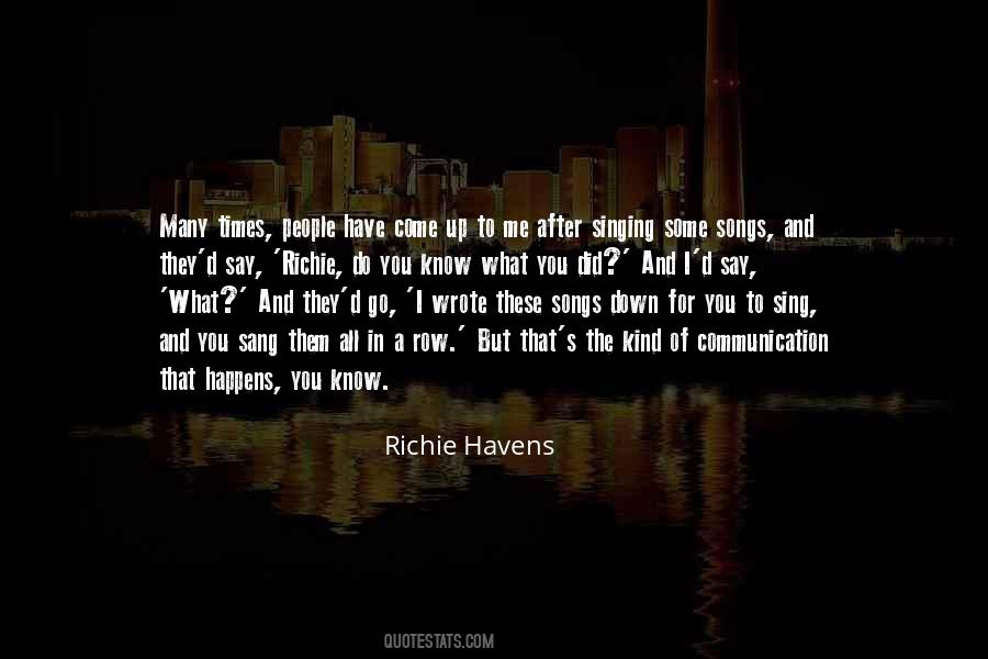 Richie Havens Quotes #1434608