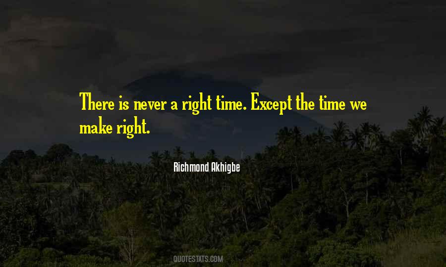 Richmond Akhigbe Quotes #91343