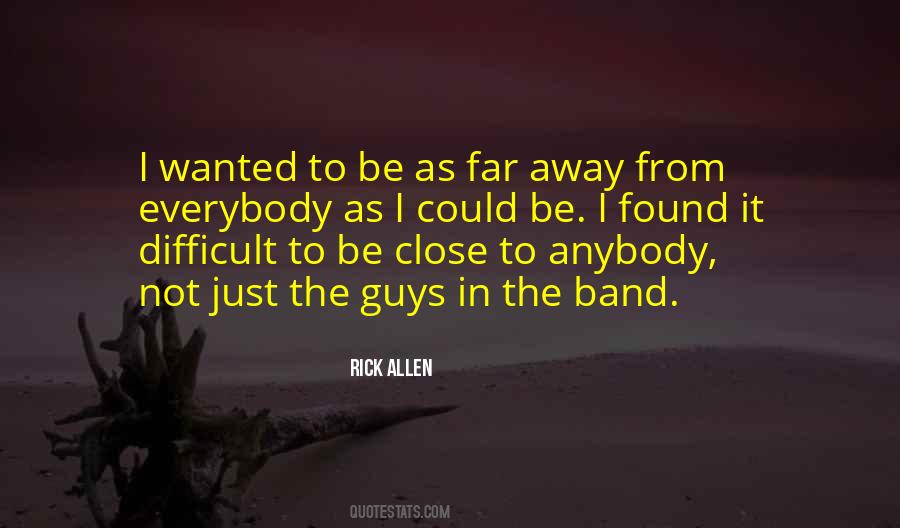 Rick Allen Quotes #925404