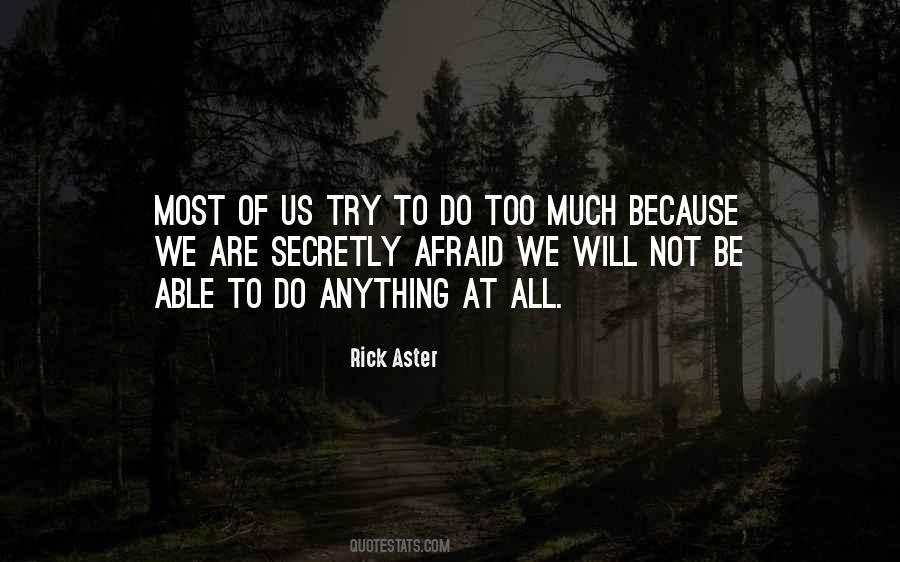 Rick Aster Quotes #1740244
