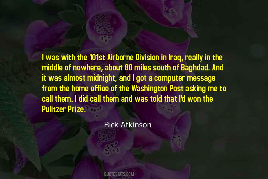 Rick Atkinson Quotes #1062161