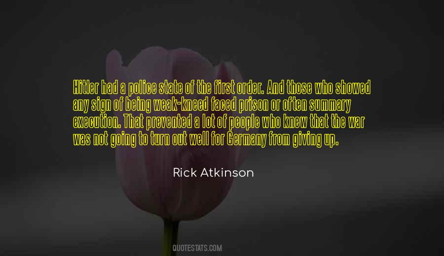 Rick Atkinson Quotes #1177787