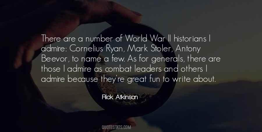 Rick Atkinson Quotes #766248