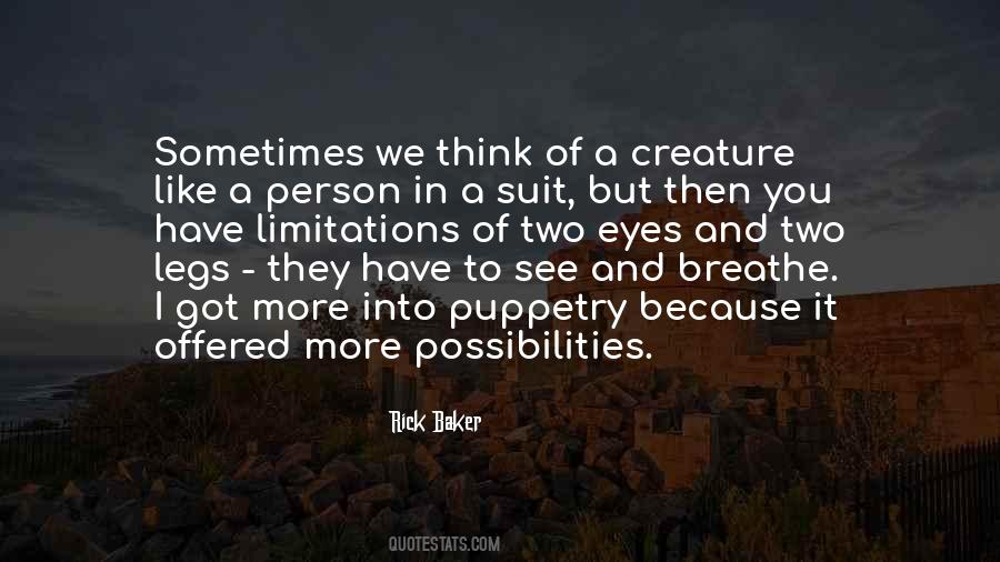 Rick Baker Quotes #1741977