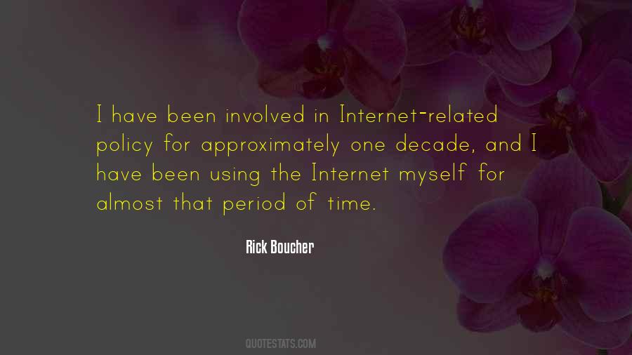 Rick Boucher Quotes #1170699