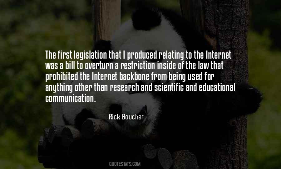 Rick Boucher Quotes #1522560