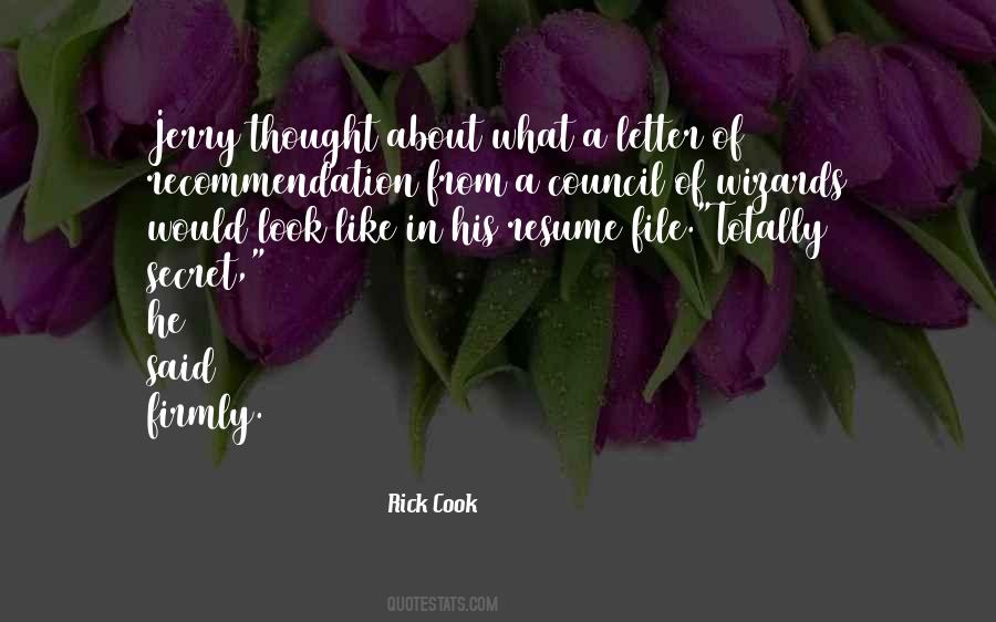 Rick Cook Quotes #1398701