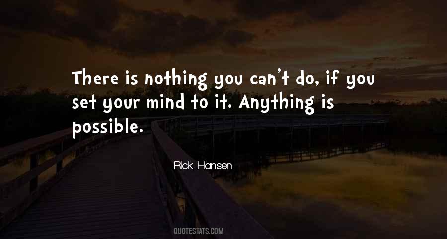 Rick Hansen Quotes #1591240