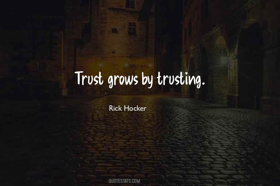 Rick Hocker Quotes #1102991