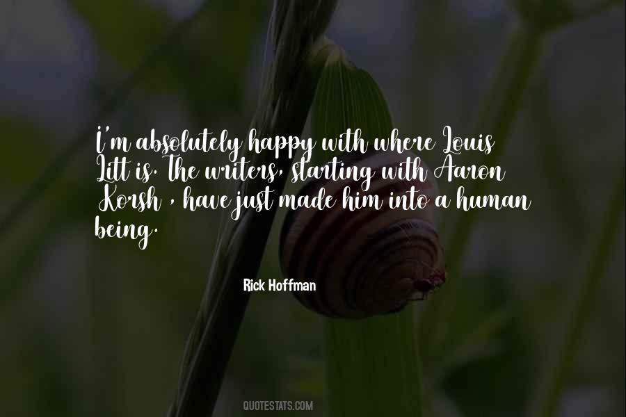 Rick Hoffman Quotes #1500630