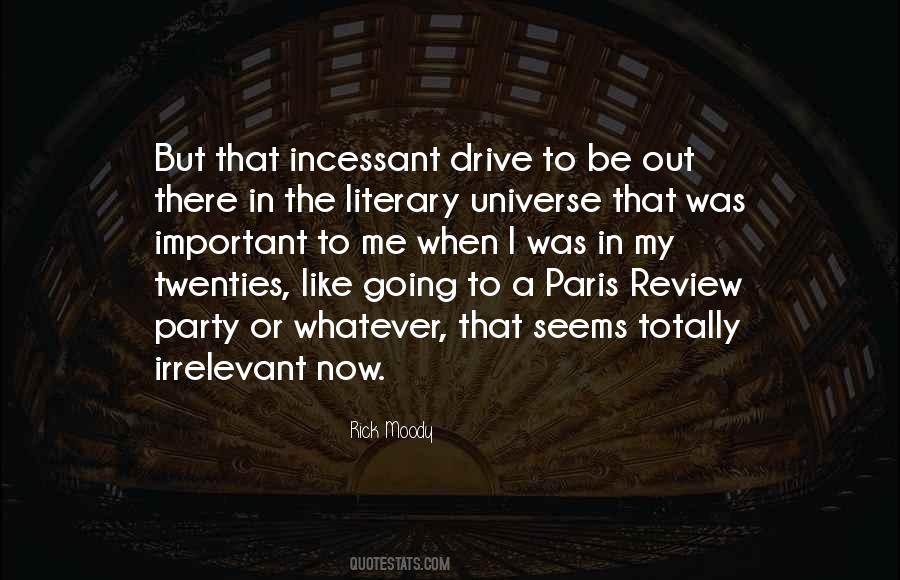 Rick Moody Quotes #1704371