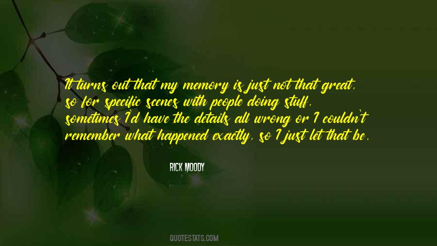 Rick Moody Quotes #483738