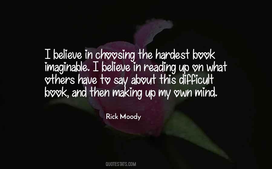 Rick Moody Quotes #803099