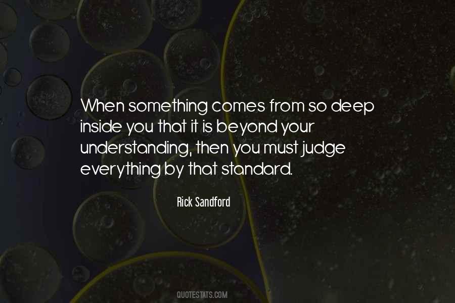 Rick Sandford Quotes #1278178
