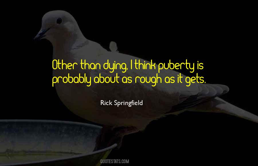 Rick Springfield Quotes #1291395