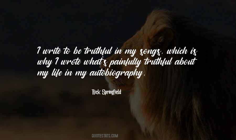 Rick Springfield Quotes #550382